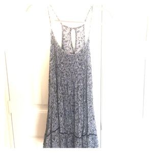 Blue paisley American eagle dress